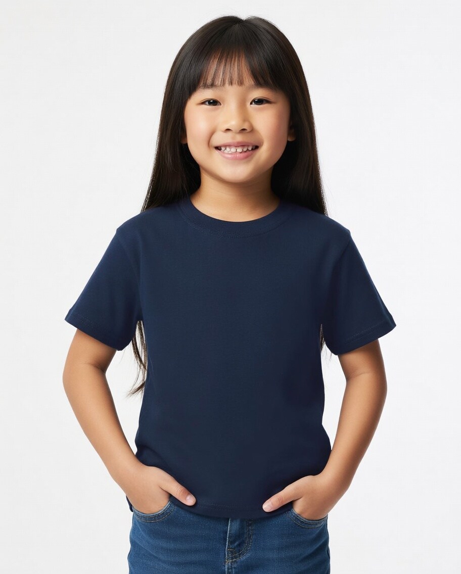 Gildan® Softstyle Youth Midweight Crewneck T-Shirt for School, Sports & Everyday Eco-Friendly Kids Tee