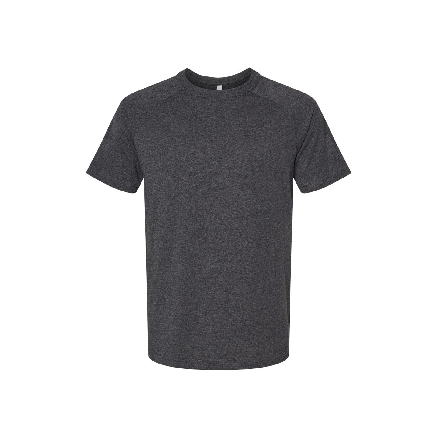 BELLA + CANVAS Heather CVC Raglan Short Sleeve Crewneck T-Shirt for Modern Casual Looks & Custom Printing Tee