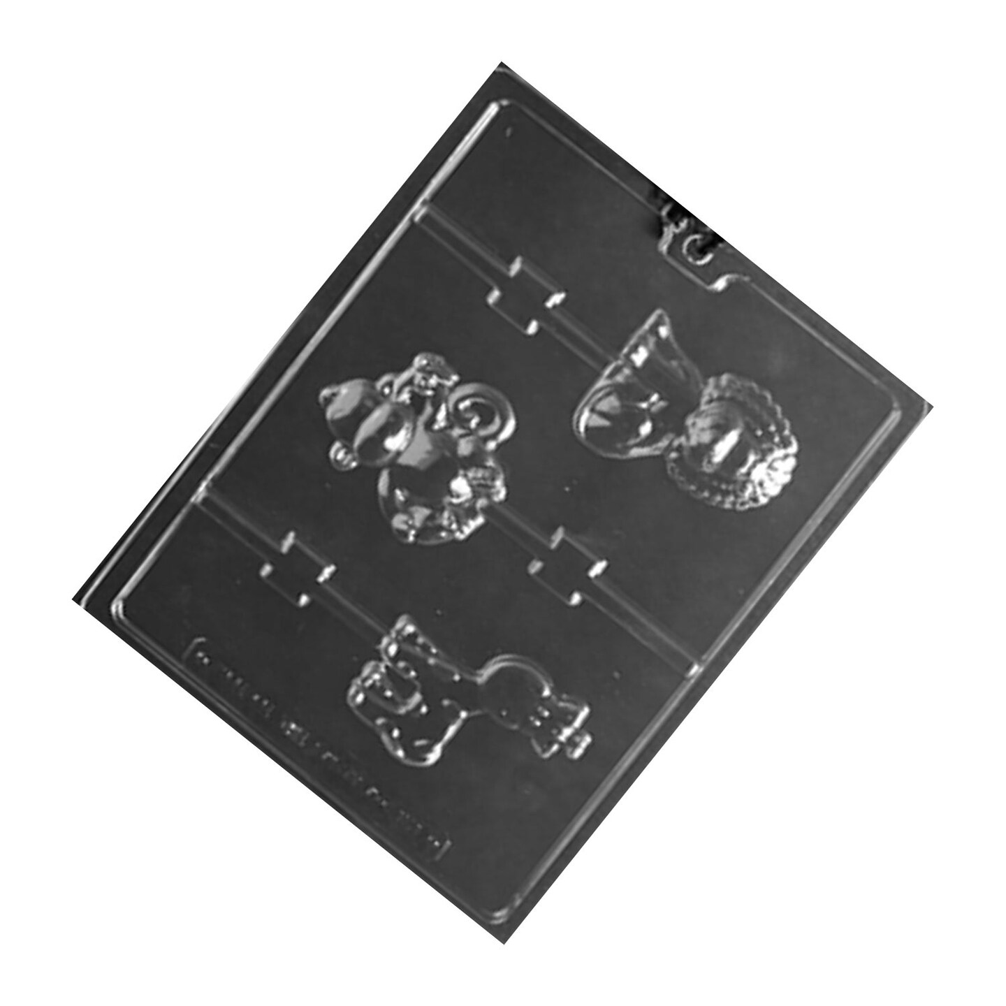 Monkey Giraffe Lion Lolly Chocolate Mold