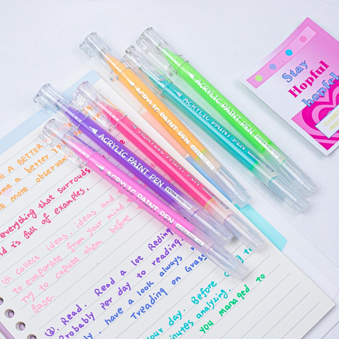 Acrylic Gel Pens for Drawing(Multicolor)