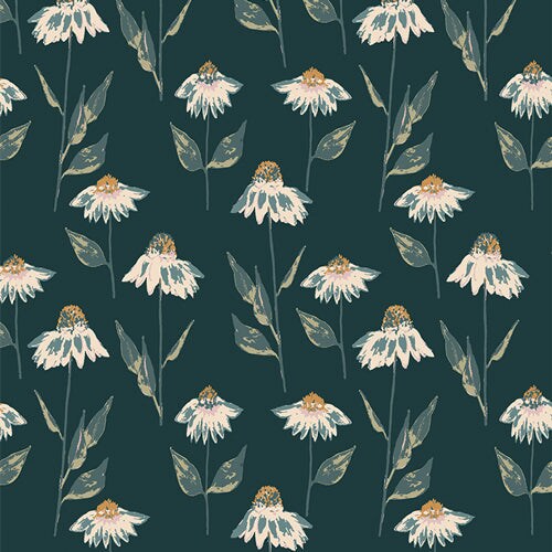 Fabric Art Gallery Cottage Favorite in Rayon Willow by the Quarter Yard R-35602