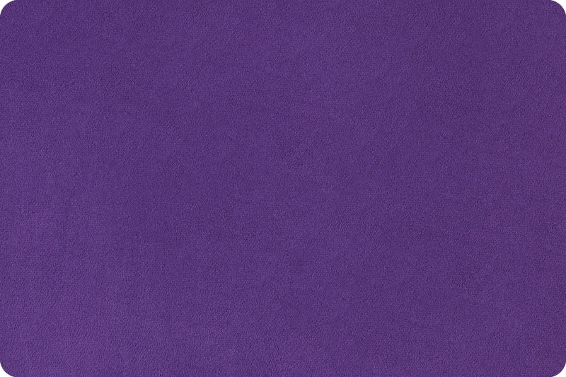 Fabric Shannon Amethyst 90" Extra Wide Solid Cuddle 3 by the Quarter Yard C390-AMETHYST