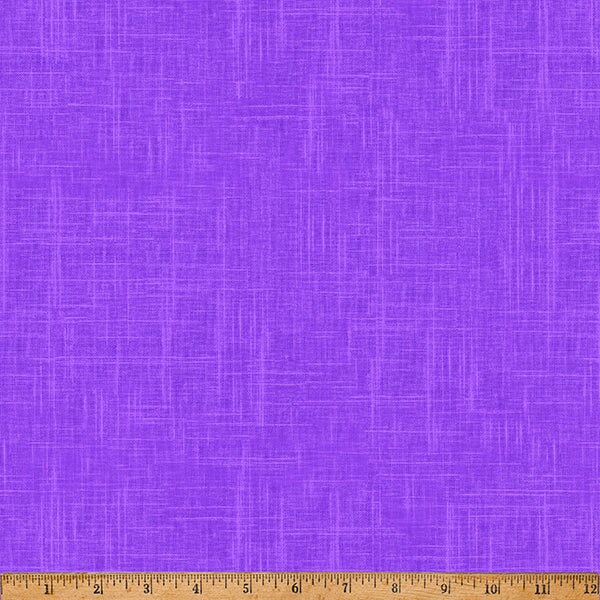 Fabric Hoffman Violet 24/7 Linen by the Quarter Yard S4705-81