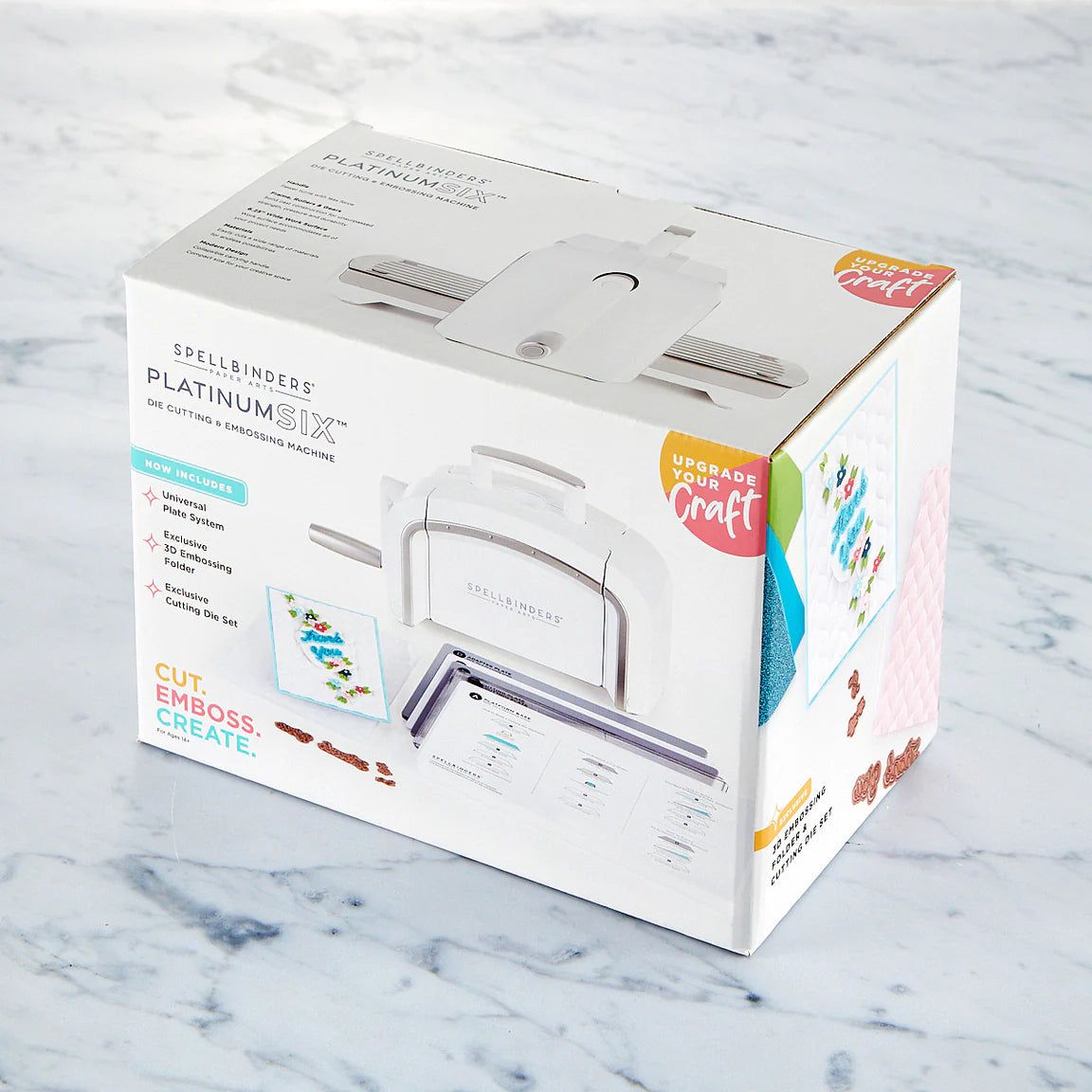 New & Improved Platinum SIX Die-Cutting Machine with Universal Plate Set