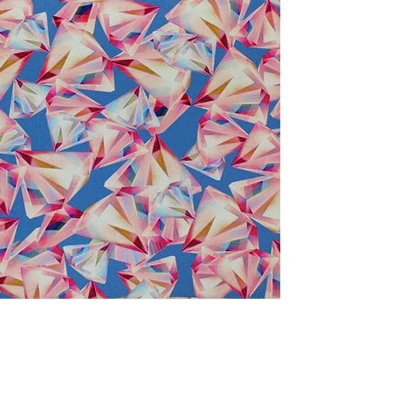 Diamonds and Jewels Printed Spandex