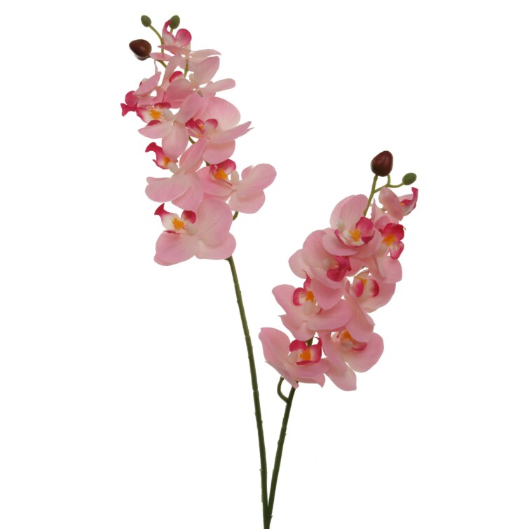 22&#x22; Phalaenopsis Orchid Spray X2 w/ 16 Silk Flowers- 3 PACK