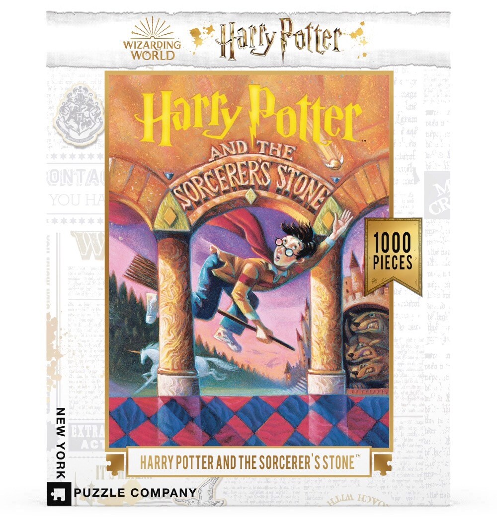 New York Puzzle Company Sorcerer&#x27;s Stone 1000 Piece Piece Jigsaw Puzzle