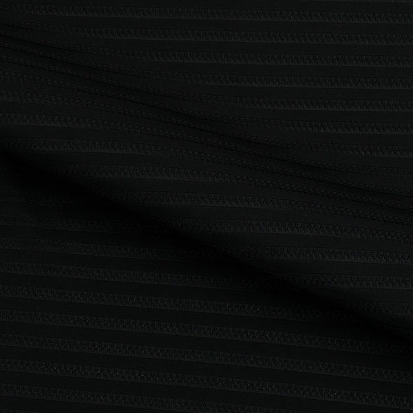 Stripe Jacquard Stretch Mesh Fabric