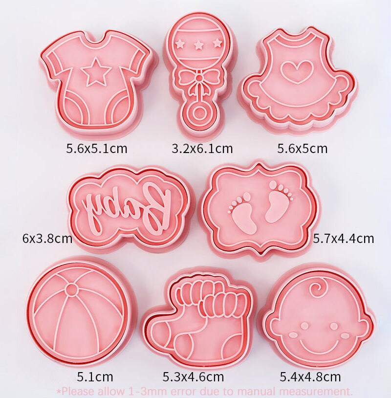 Baby Shower Cookie Cutters &#x26; Embossers