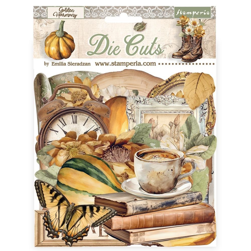 Stamperia Golden Harmony Die-Cuts
