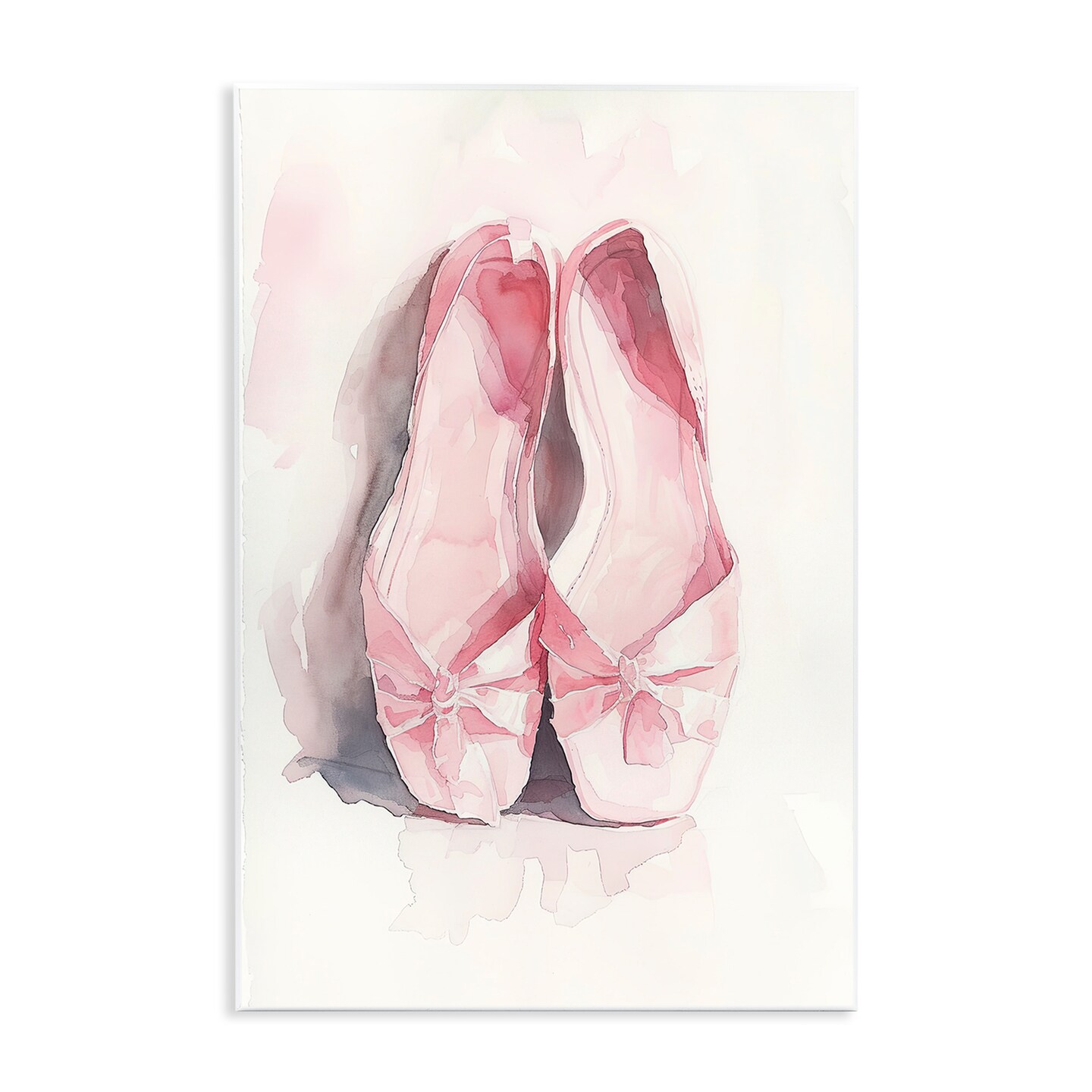 Stupell Industries Soft Blush Ballet Slippers Wall Plaque, design by Ray Powers