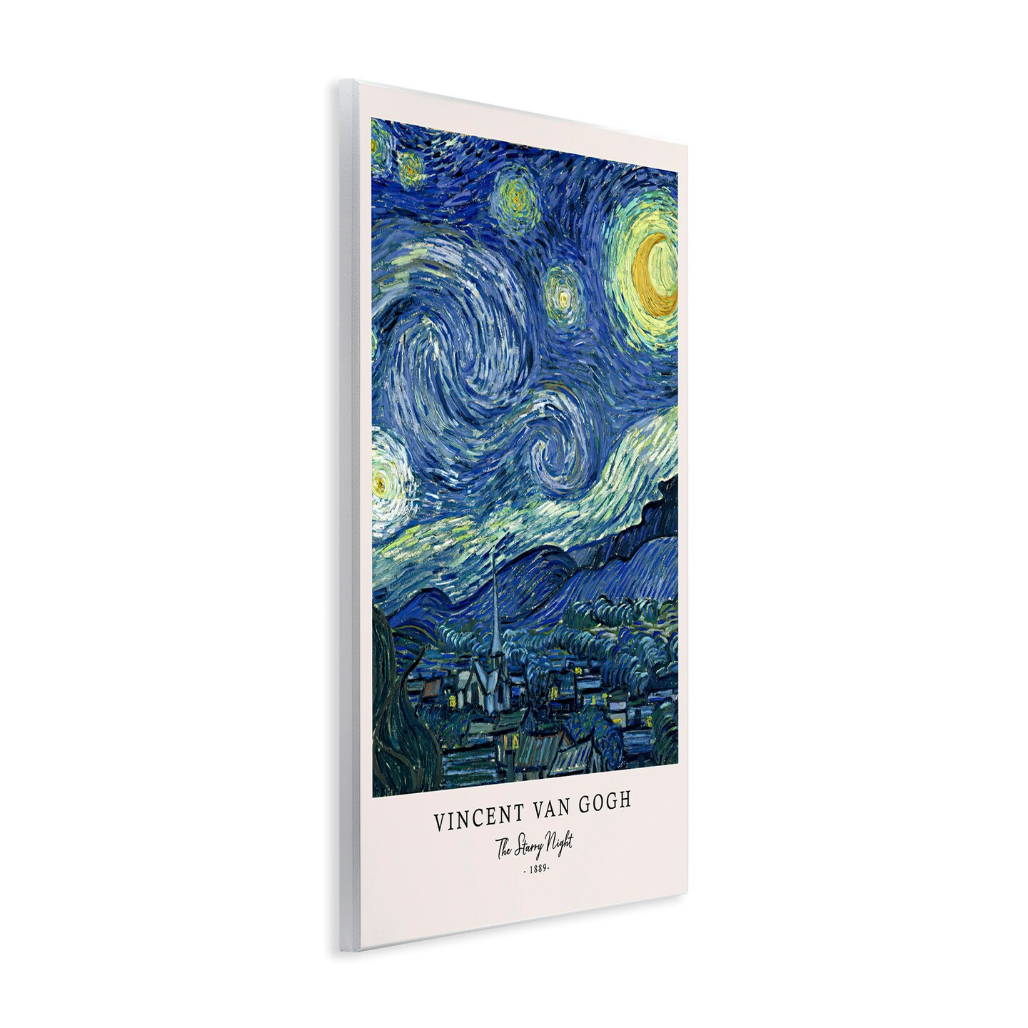 Stupell Industries Classic Starry Night Van Gogh Wall Plaque, design by Vintage Hustle