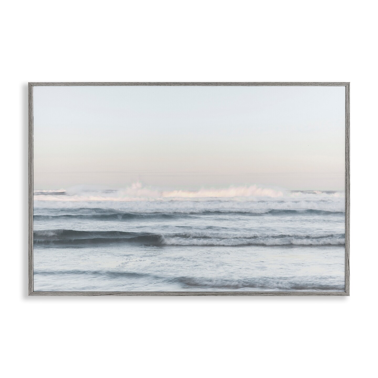Stupell Industries Serene Ocean Waves Calmness Framed Giclee, design by Melissa McClain