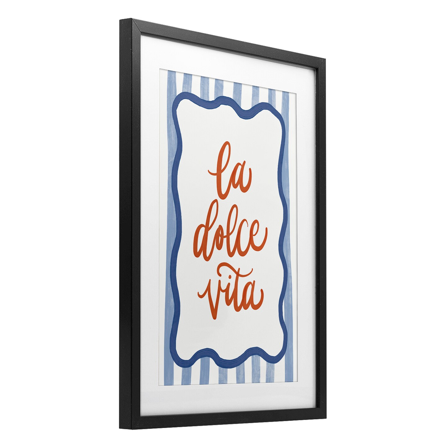 Stupell Industries Italian Kitchen Typography Framed Print Under Glass, design by Amanda Houston