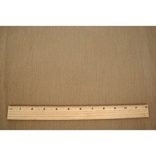 Beige Wool Blend Grospoint Woven Decorating Fabric By the Yard