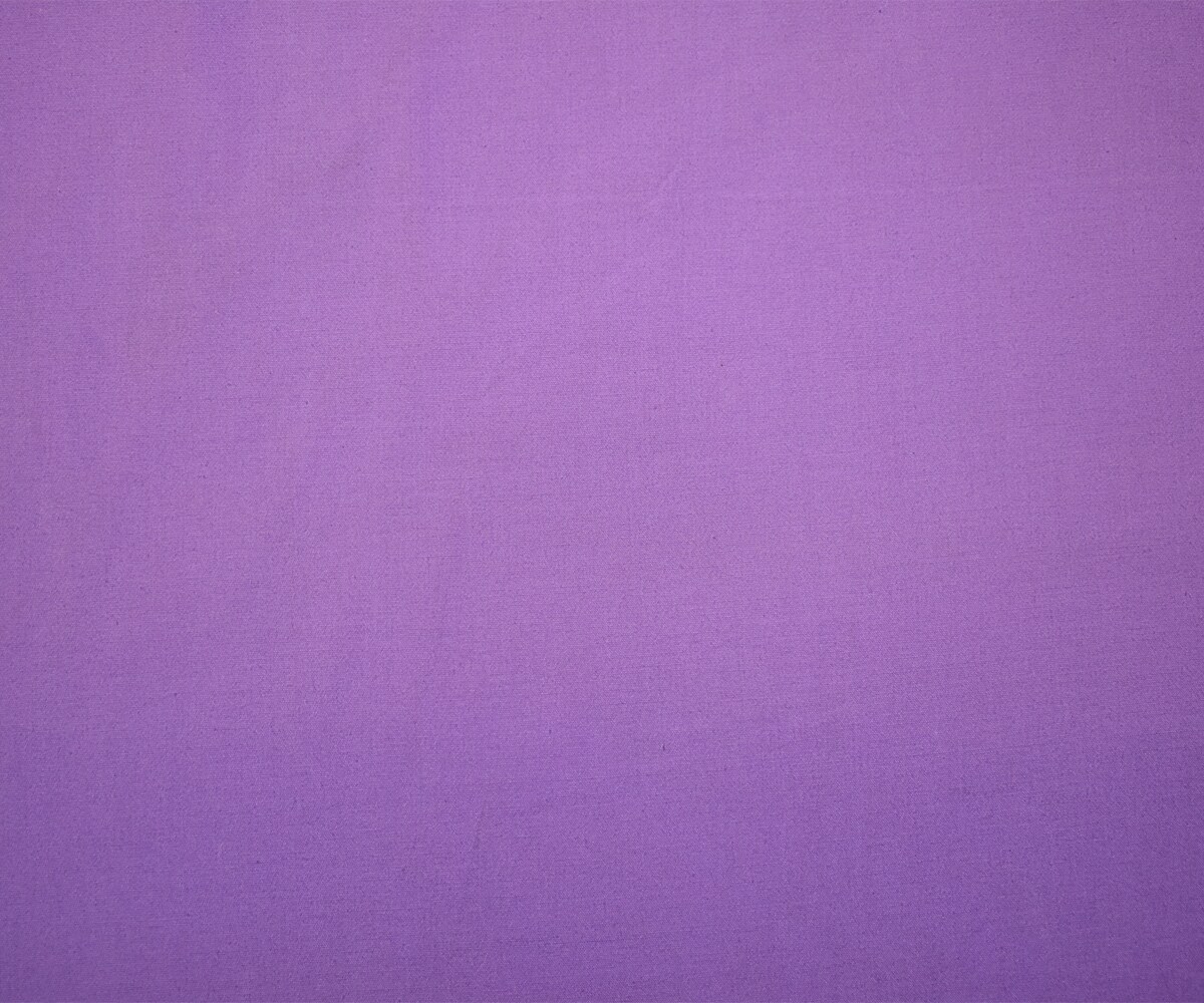 Purple Cotton Solid Twill Sateen Woven Fabric By the Yard