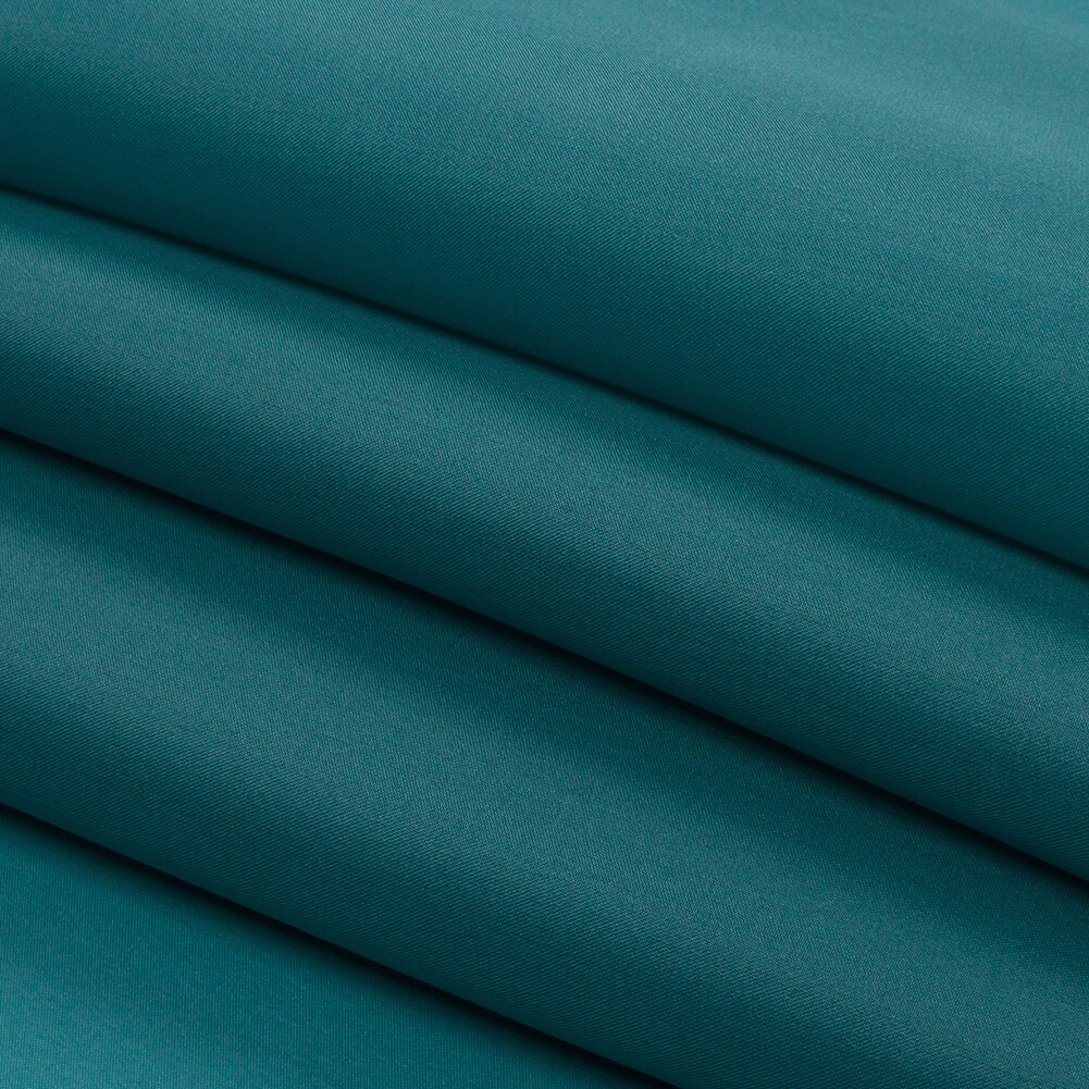 1 Yard Luxury Silk Satin-Face Organza Fabric Colonial Blue Solid Couture Fabric 54" Width