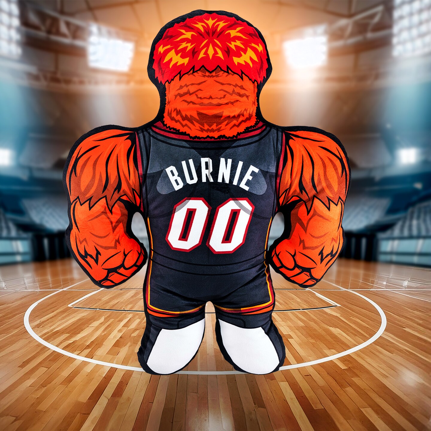 Bleacher Creatures Miami Heat Burnie 24&#x22; Mascot Bleacher Buddy