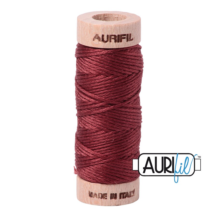 Raisin (2345) | Aurifloss Small Spool (18M / 18Y) | Aurifil Thread