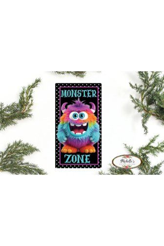 Monster Zone Furry Monster Sign