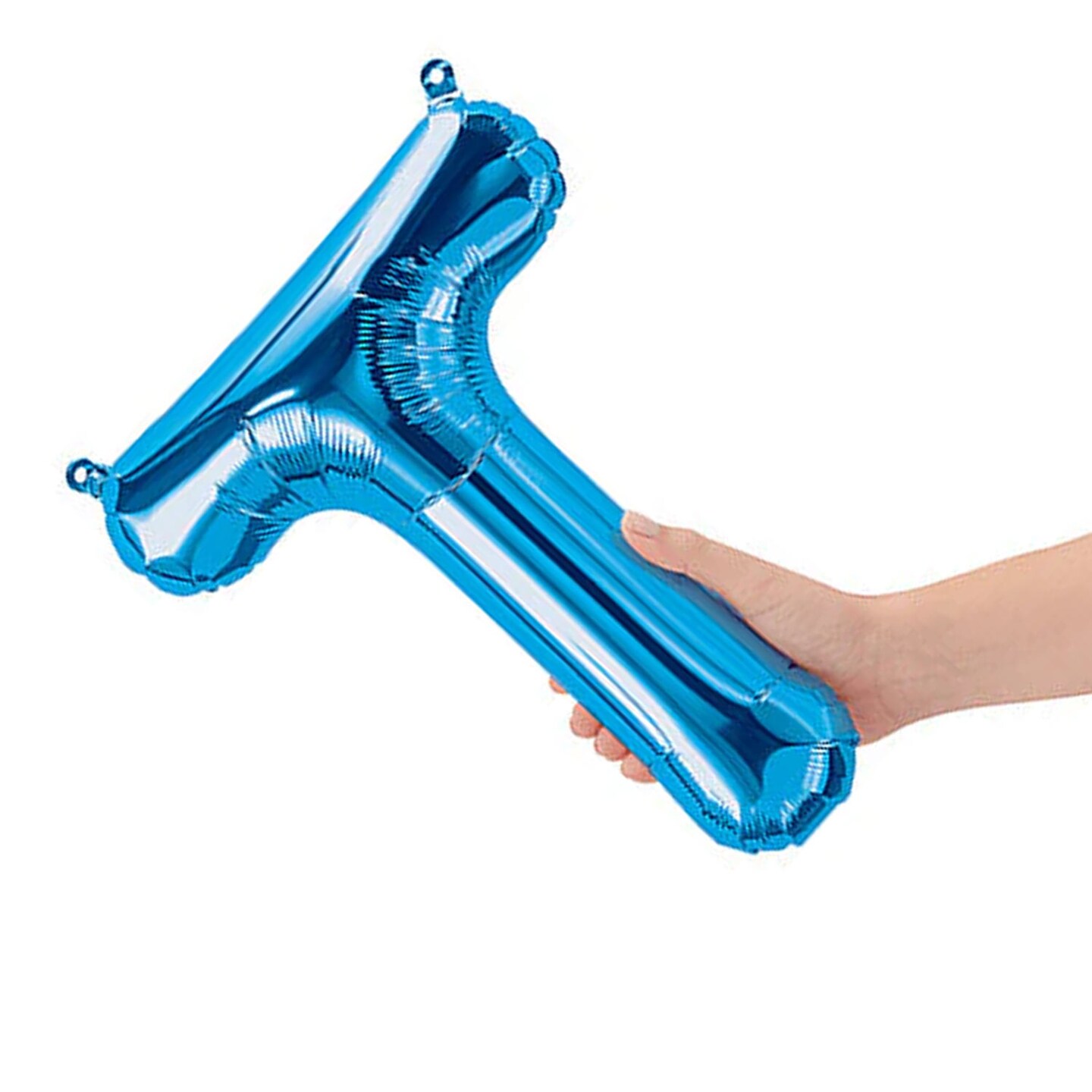 NorthStar Balloons&#xAE; 16 Inch Letter T Blue Air Fill Only