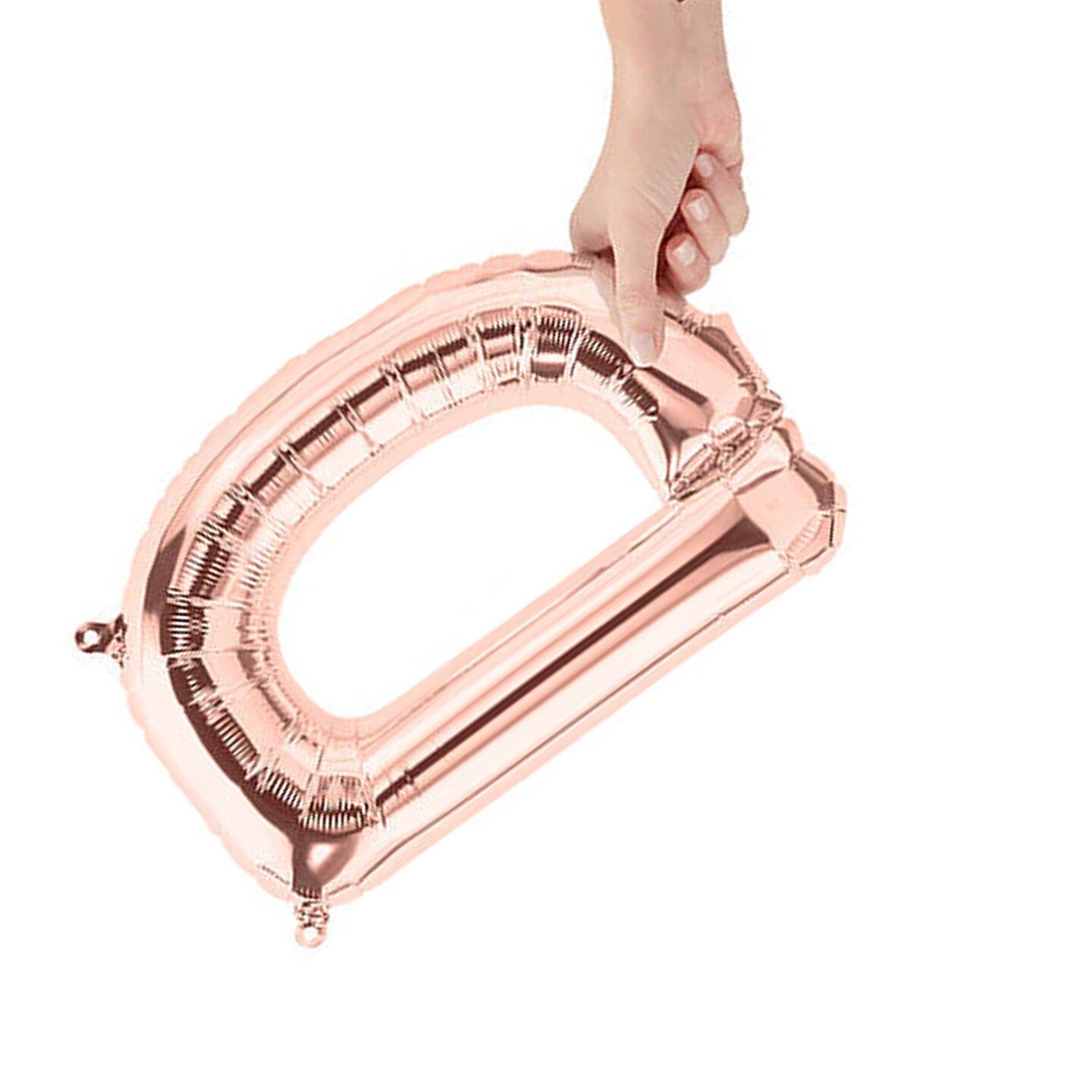 NorthStar Balloons&#xAE; 16 Inch Letter D Rose Gold Air Fill Only