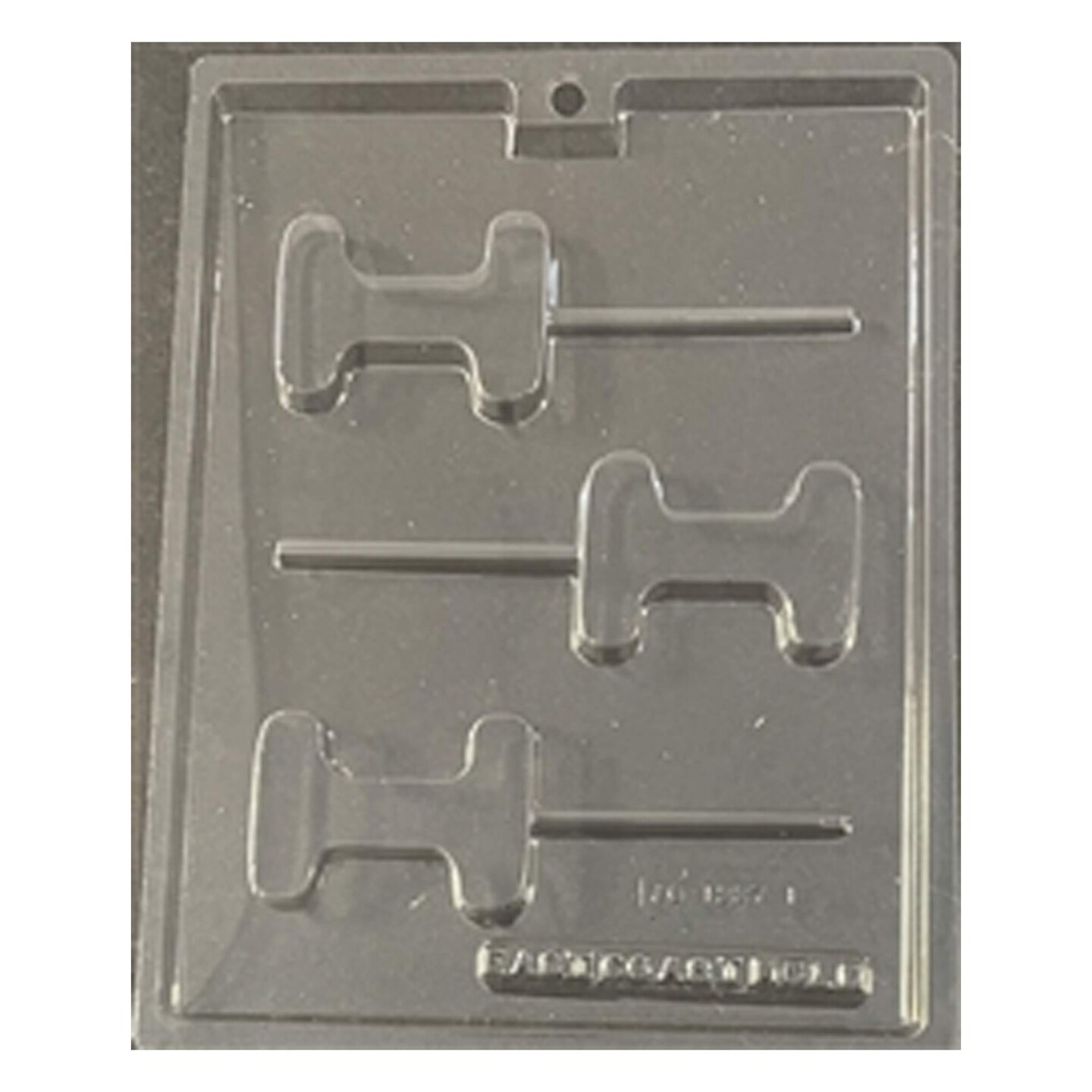 Letter I Pop Chocolate Mold