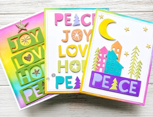 Sizzix Thinlits Die Set 16PK - Christmas Cutouts by Tim Holtz