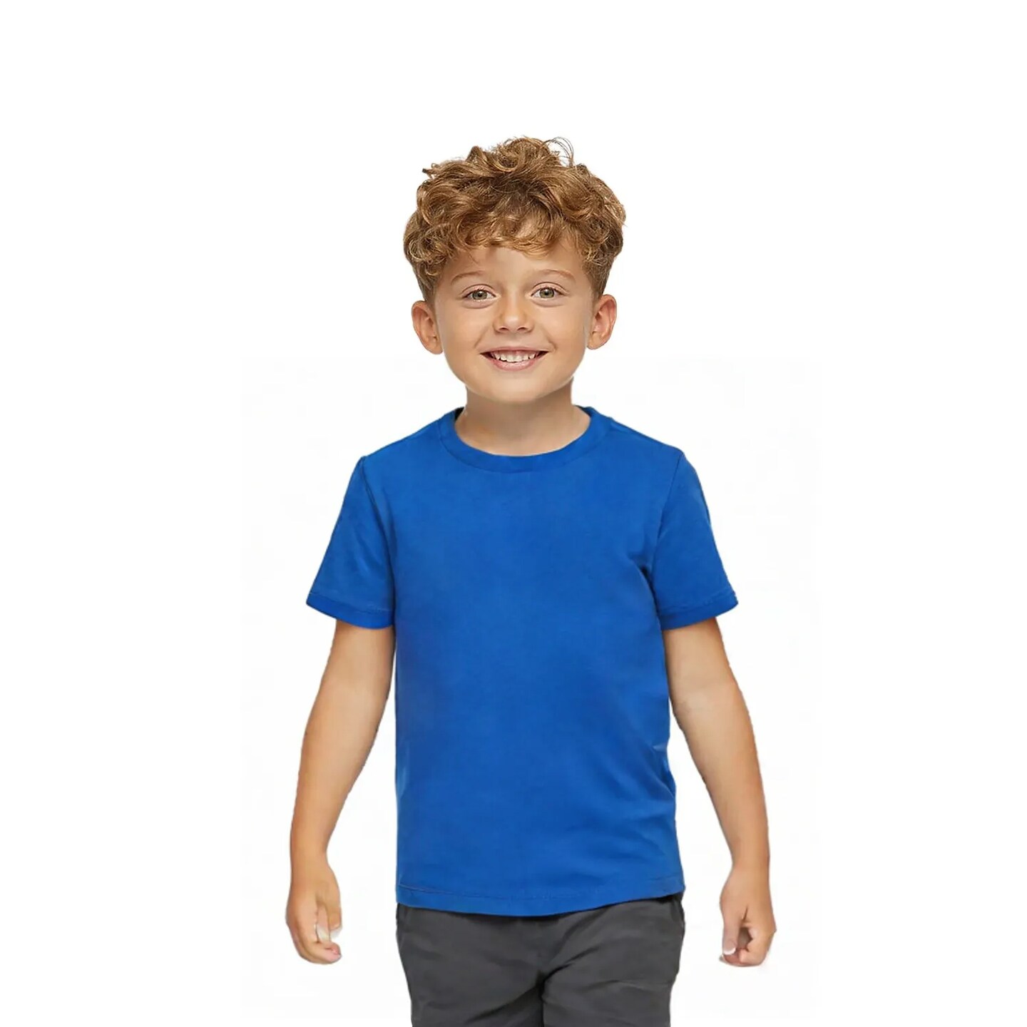 Pack of 6 : BELLA+CANVAS Toddler Jersey Tee Soft Cotton Short Sleeve Kids T-Shirt Everyday Comfort