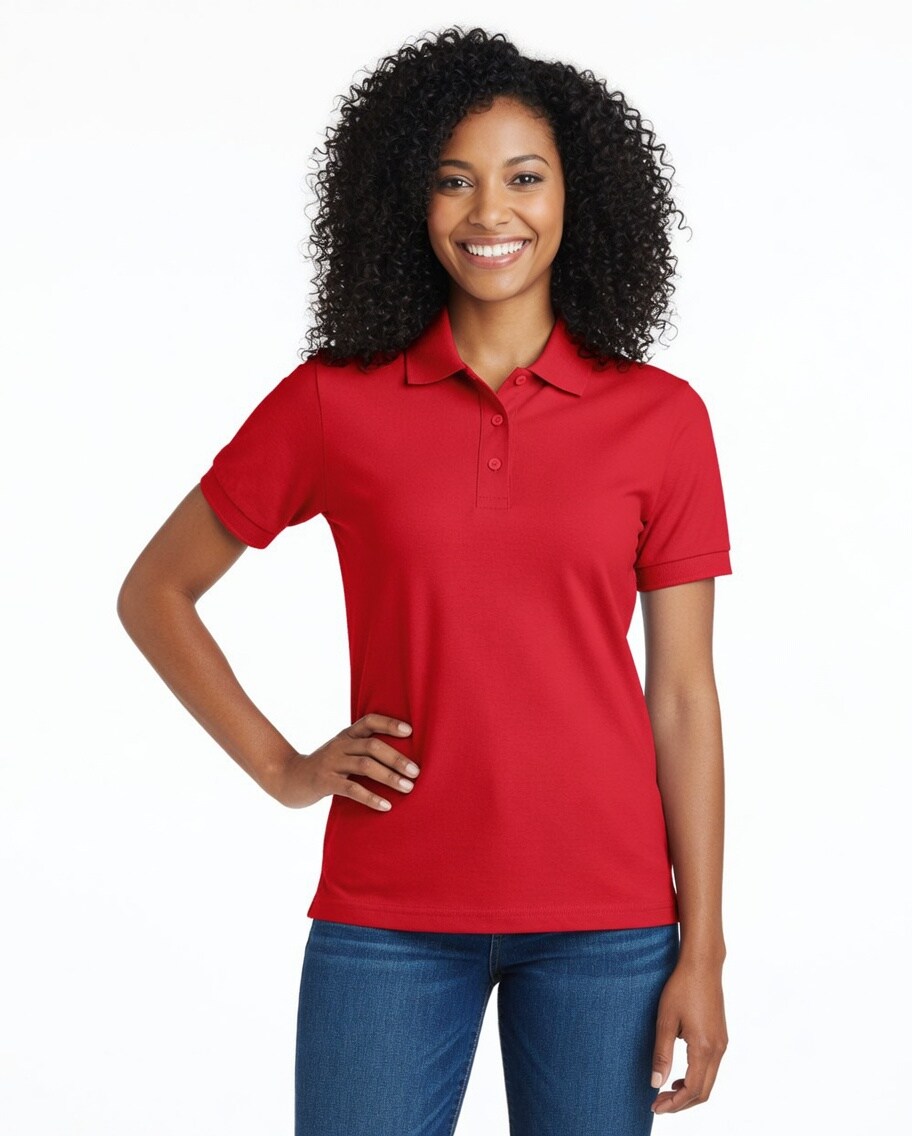 Gildan DryBlend Short Sleeve Jersey Polo Shirt for Office Wear & Casual Blank Polo