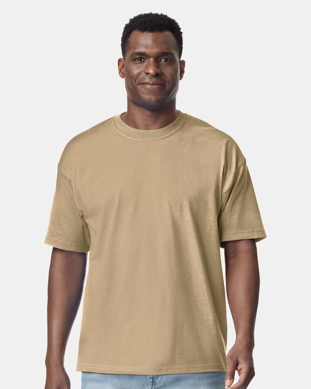 Gildan Hammer Oversized Crewneck Short Sleeve Heavy Cotton T-Shirt for Streetwear & Layering
