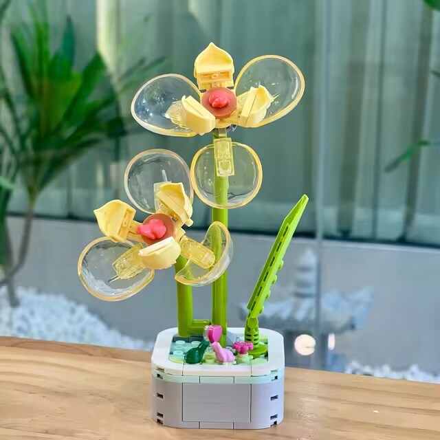 Song Meilan Building Brick Potted Flower F07M9-10(103)-I7 | Michaels