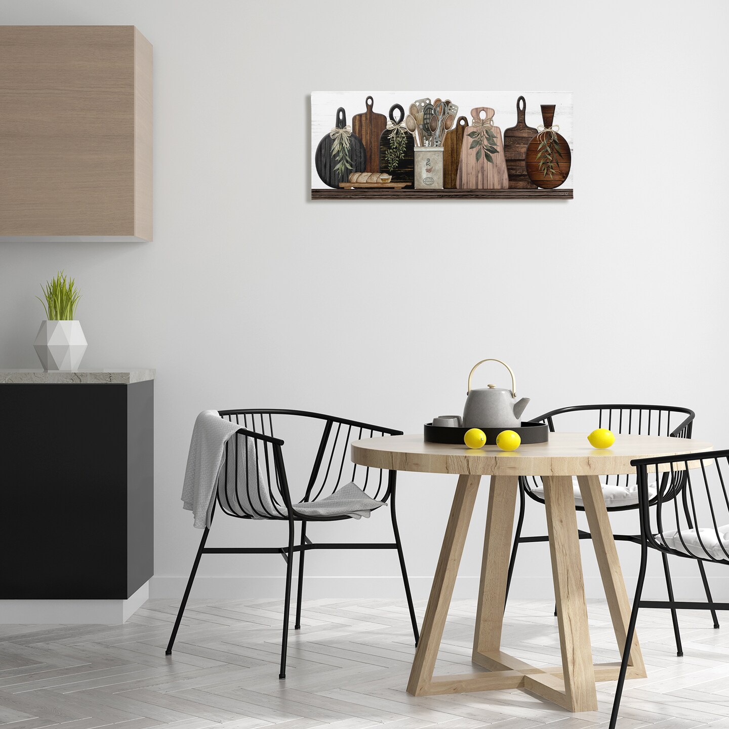 Stupell Industries Wooden Kitchen Items Canvas Design By Cindy Jacobs