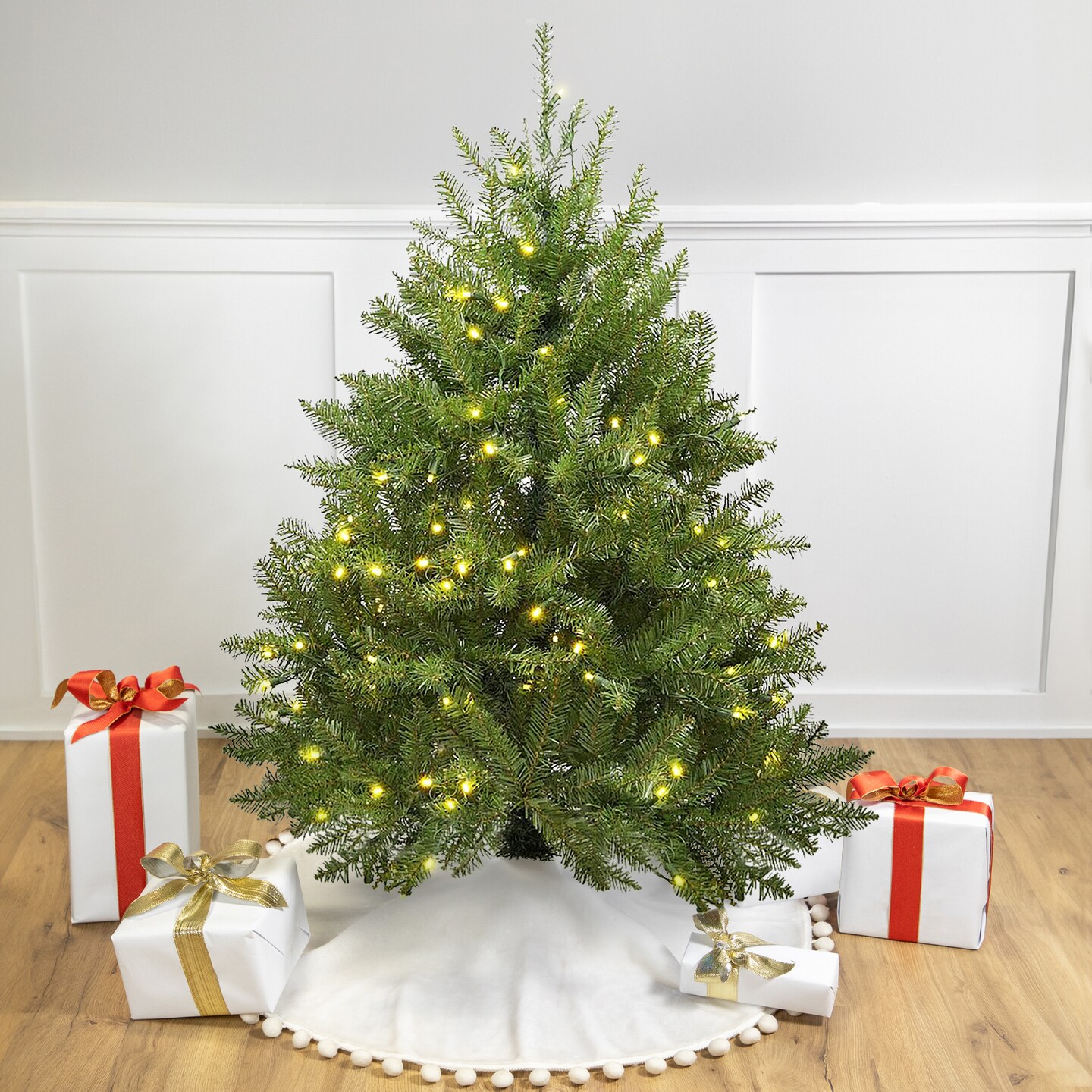 14267343857584.jpeg Artificial Christmas Tree 4” Gold Color