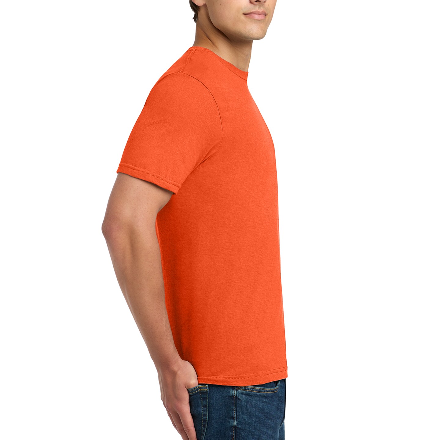 Gildan Heavy Cotton T-Shirt, Crewneck Blank Tees for Crafting