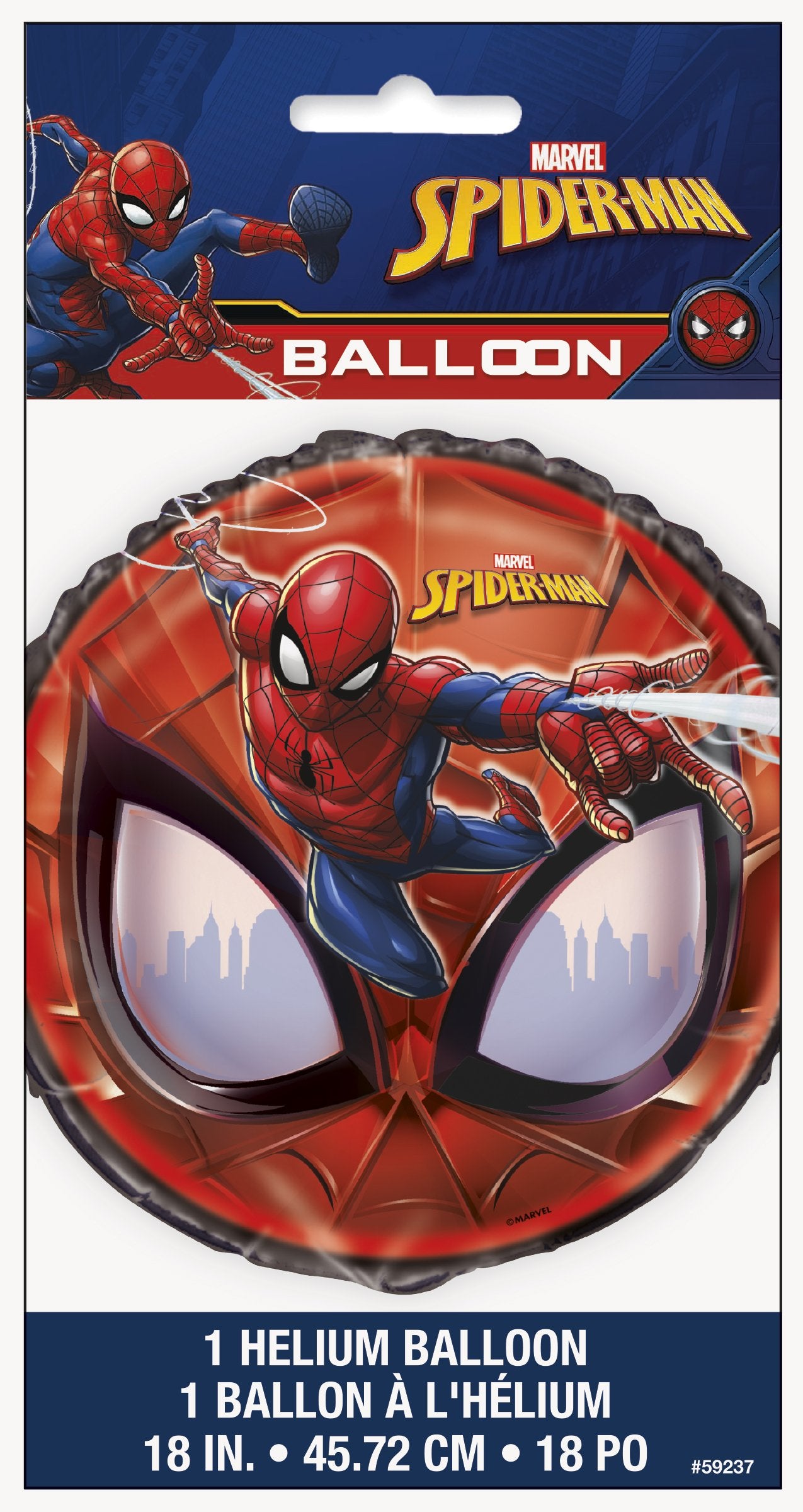Spider-Man Round 18&#x22; Foil Balloon