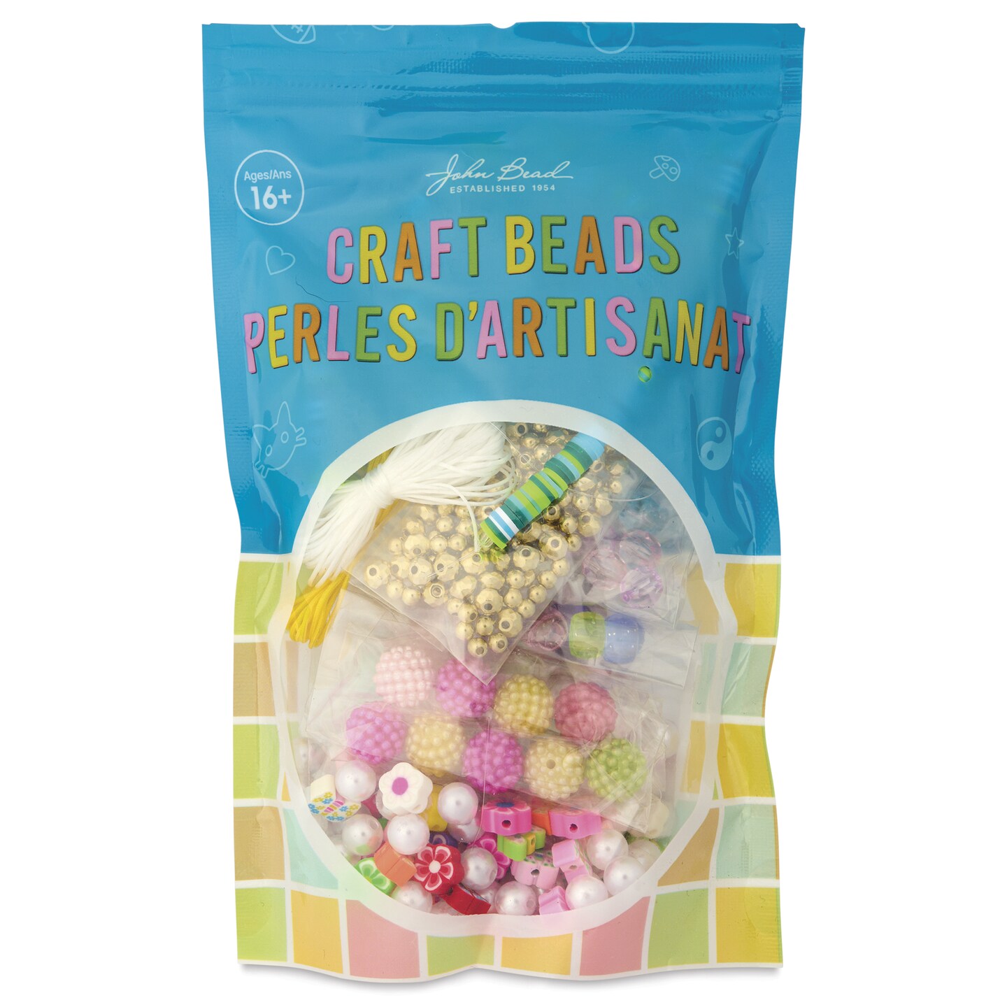 John Bead Craft Beads Bracelet Kit - Green