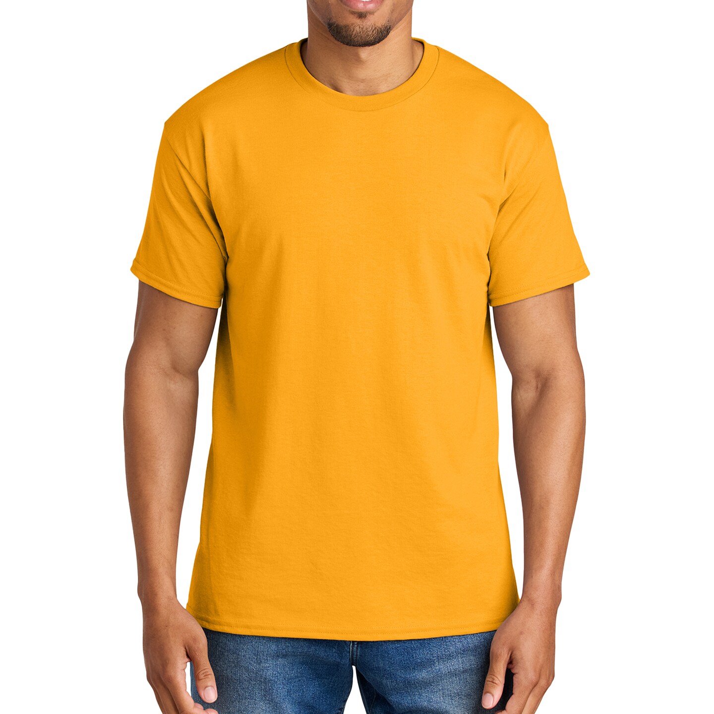 Gildan DryBlend T-Shirt, Men Short Sleeve Assorted Colors Tee for Arts and Crafts