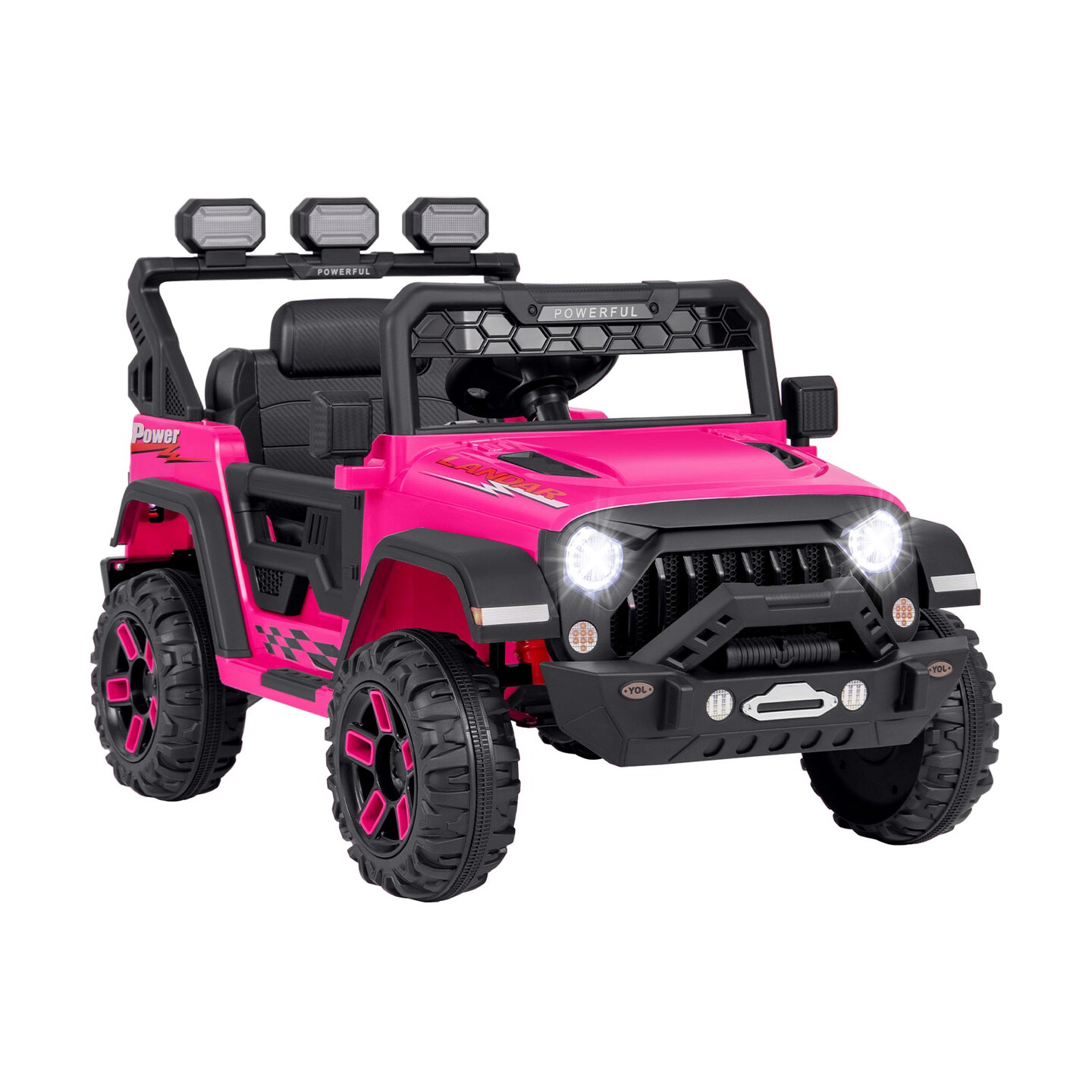 12V Electric Kids Ride on Truck with Remote Control and Music