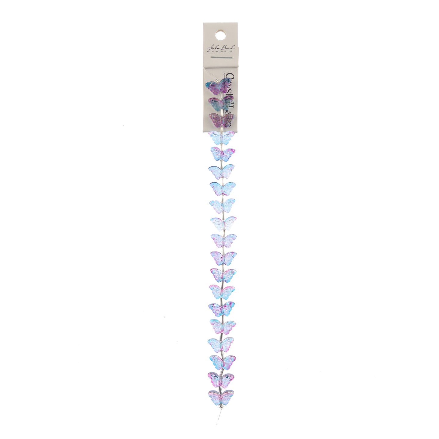 Crystal Lane DIY Glass Spring Garden 7in Bead Strand