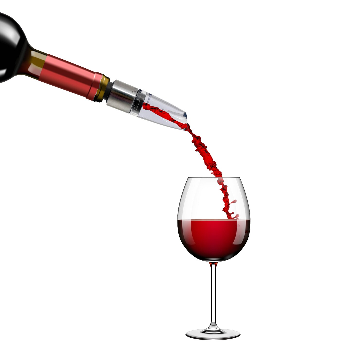 Wine Aerator Pro&#x2122; - 2-in-1 Aerator &#x26; Stopper