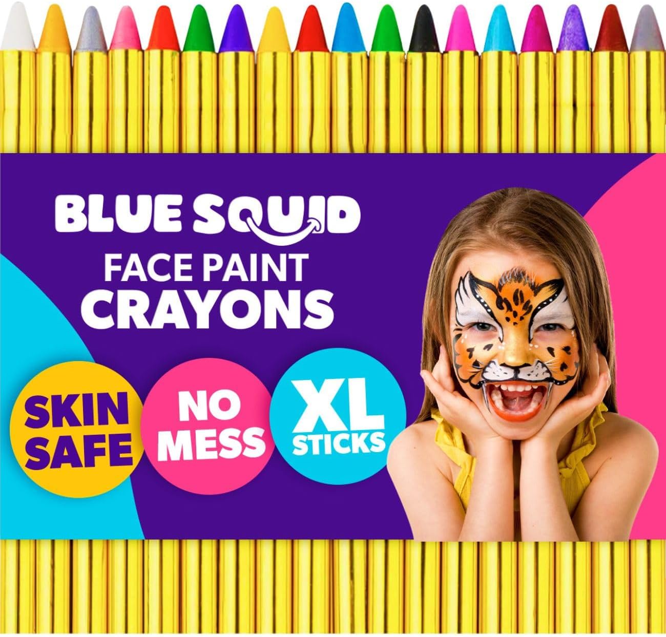 Face Paint Crayons(Essential Pack)