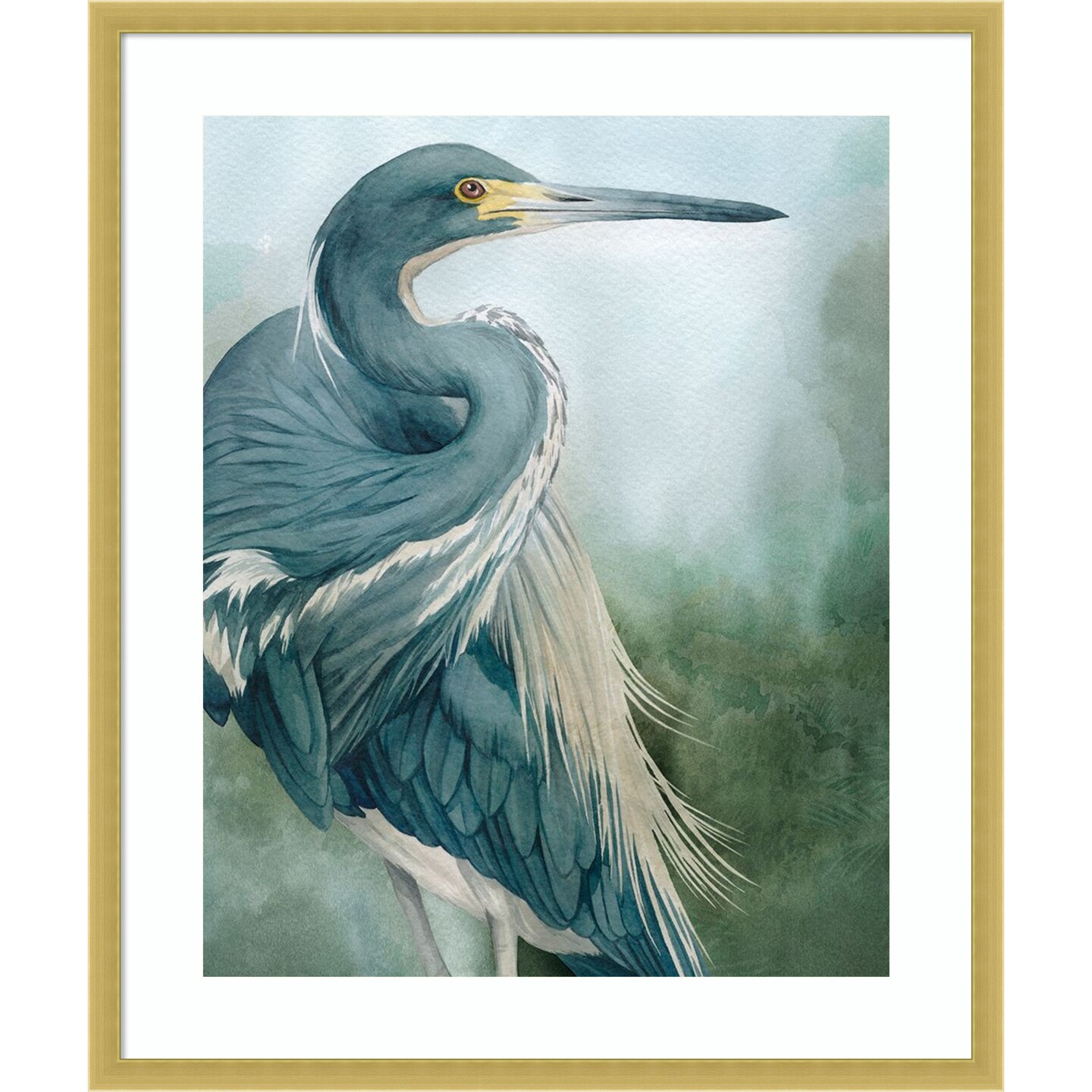 Bayou King I by Grace Popp Wood Framed Wall Art Print