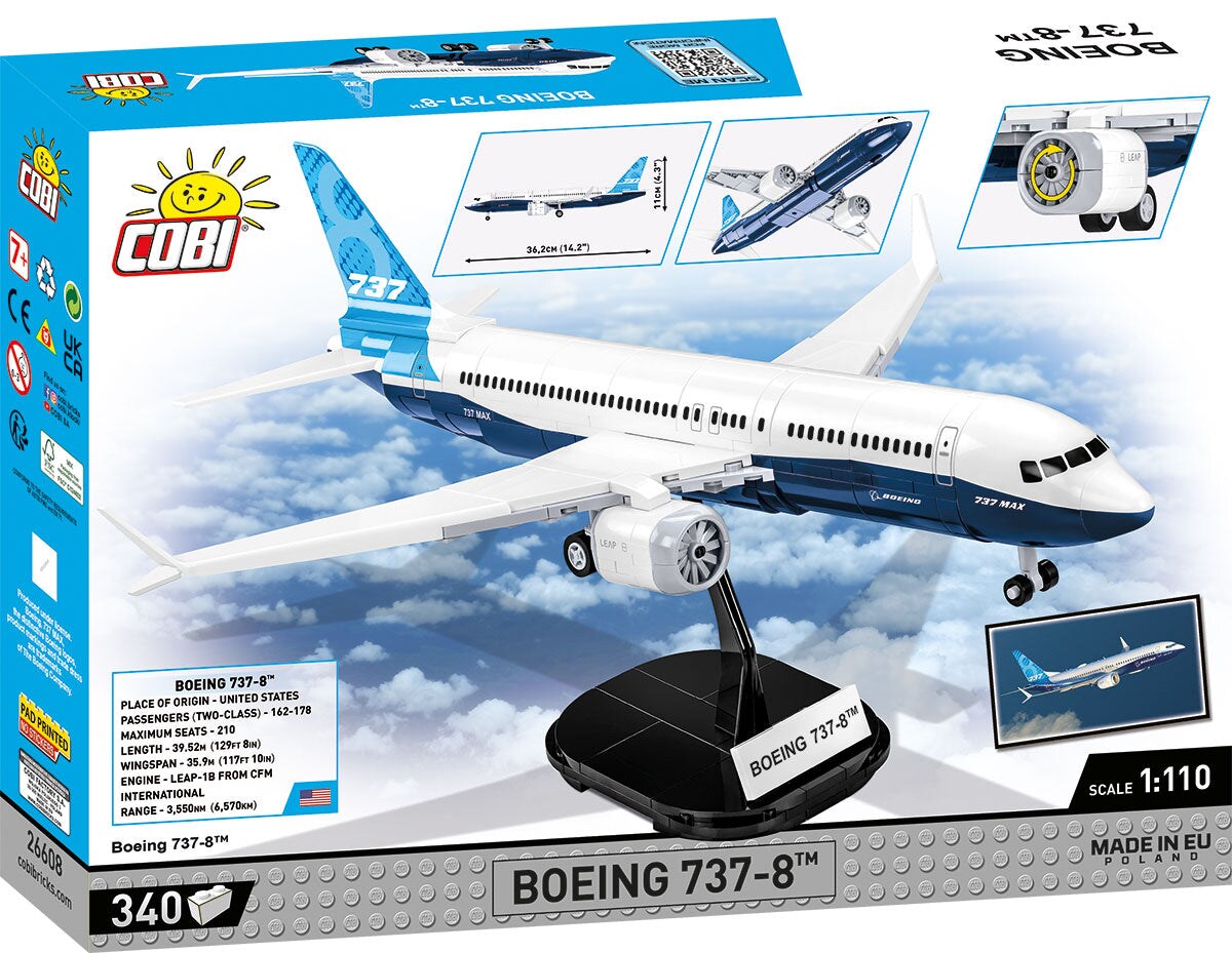 COBI Boeing 737-8&#x2122; Plane