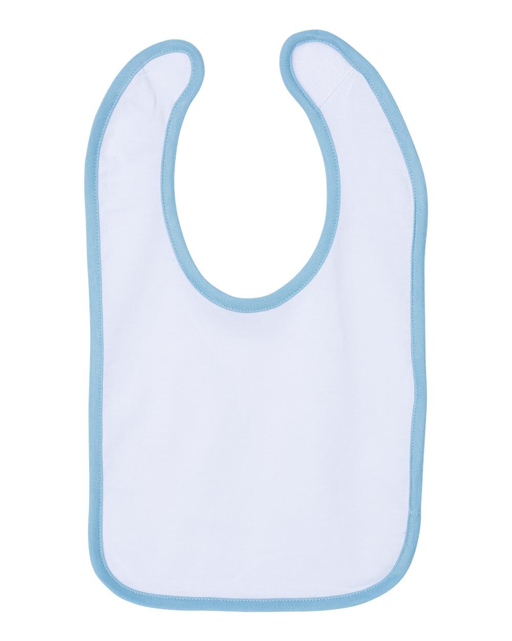 Rabbit Skins&#xAE; Infant Cotton Jersey Bib with Trim