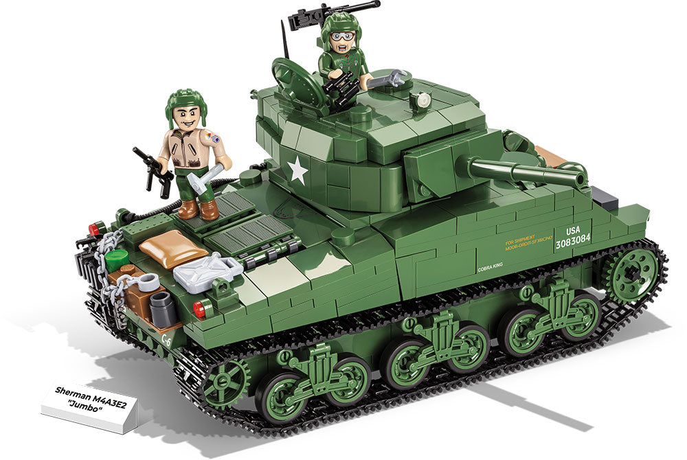 COBI Historical Collection Sherman M4A3E2 &#x22;Jumbo&#x22; Tank