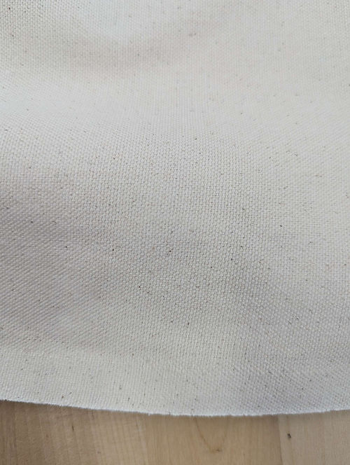 1 Yard Heavyweight Natural Cotton Canvas Fabric 10 oz 61/63&#x22; Wide Durable Upholstery &#x26; Craft Material
