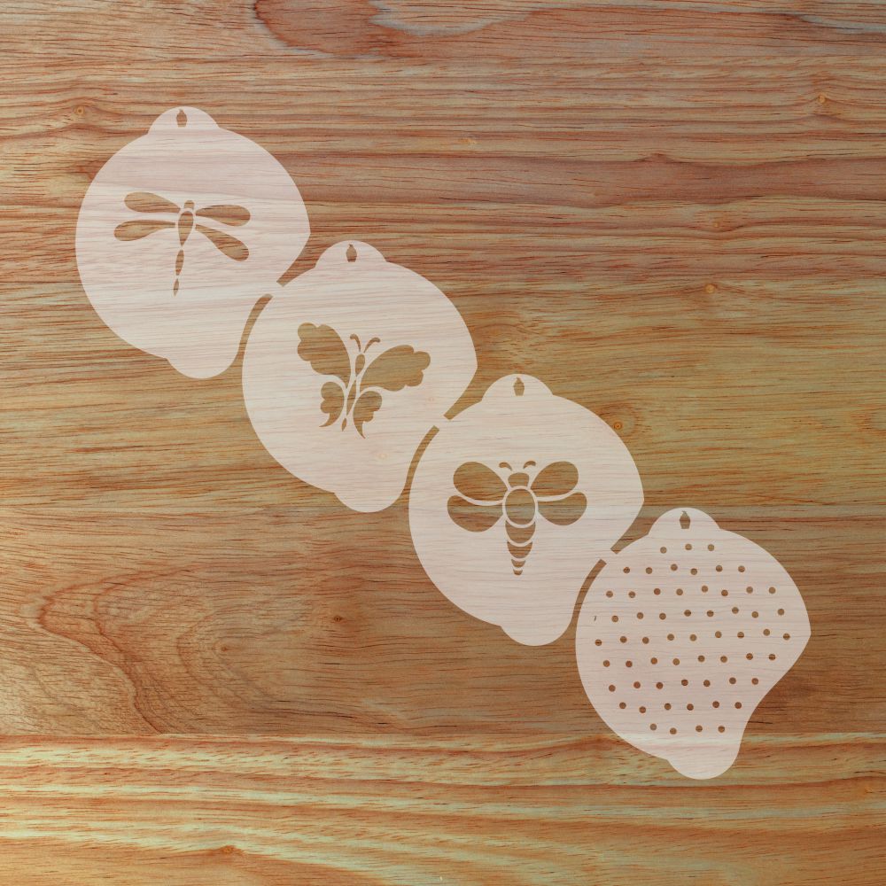 Bugs Face Painting Stencil Set | Perfect for Face Painting, Temporary Tattoos, Birthday Party | Designer Stencils |