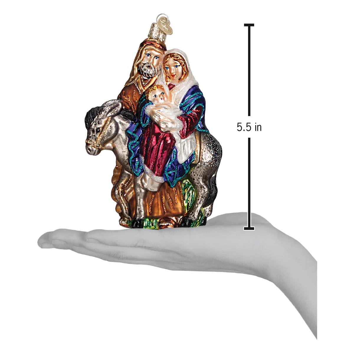 Old World Christmas: Flight To Egypt Hanging Ornament