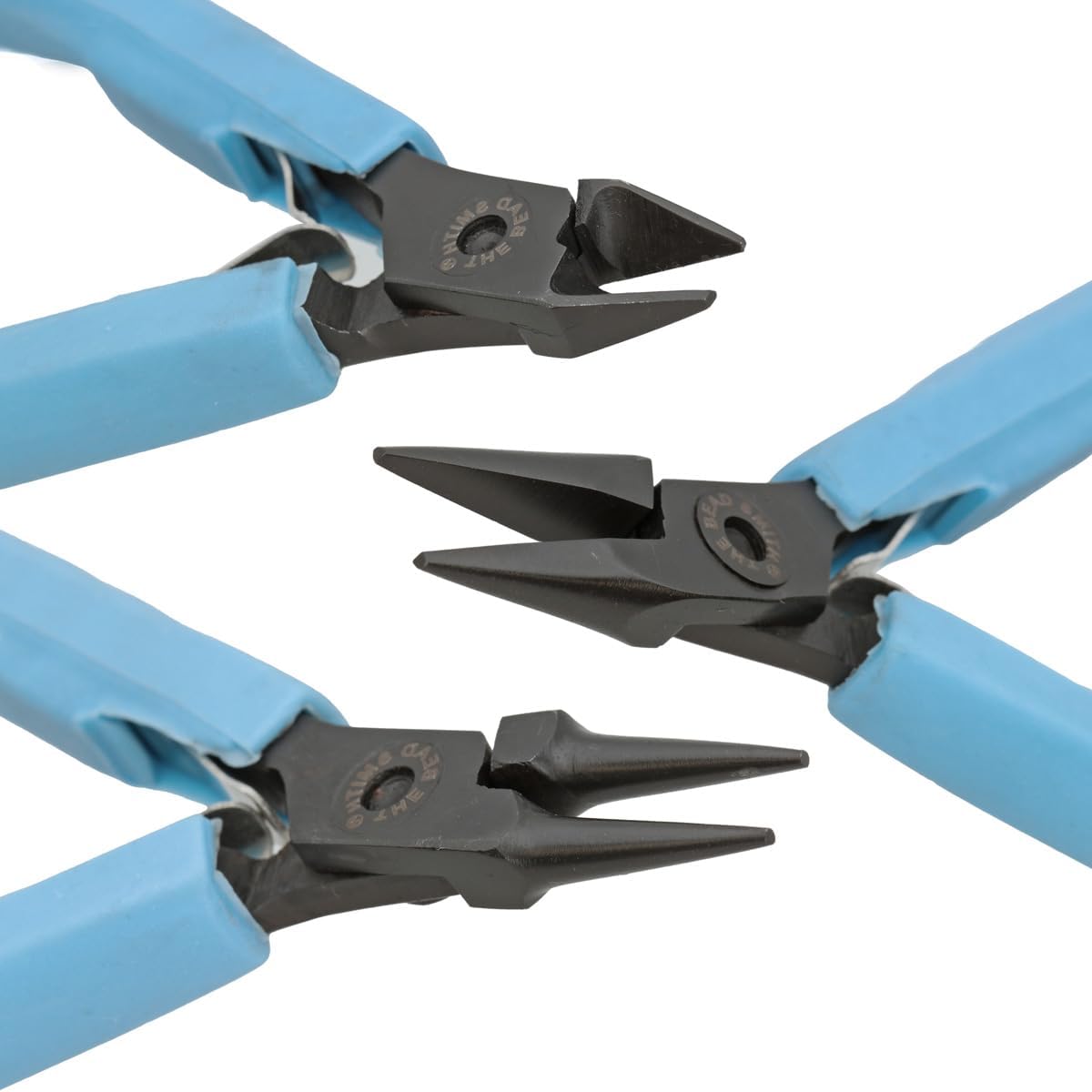 The Beadsmith Chain Nose Pliers - Jeweler&#x2019;s Elements - Black Oxide Coated Jewelry-making Tool for Bending Wire and Closing Jump Rings